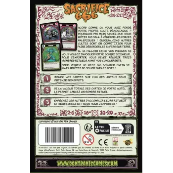 Sacrifice 666 | Jeu de cartes affrontement et rituels