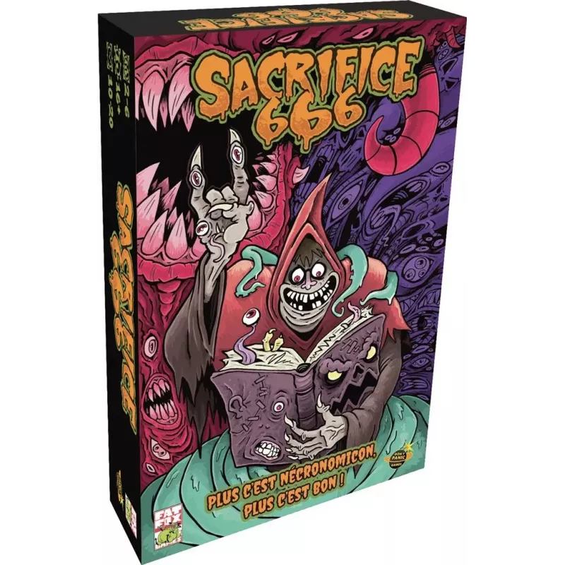 Jeu de cartes stratégique - Sacrifice 666 - En Quête de Jeux