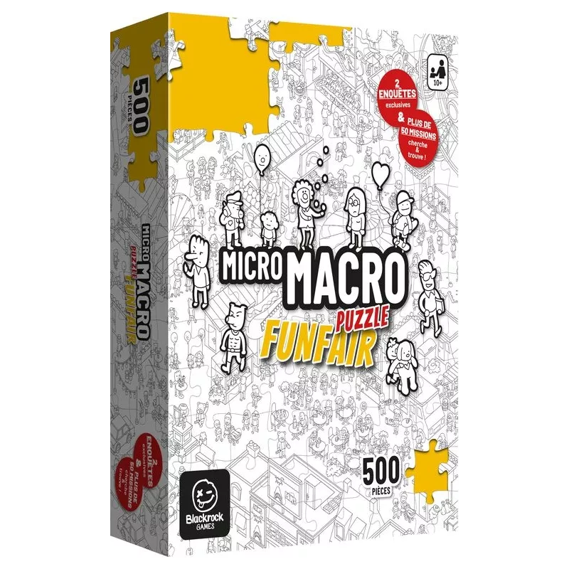 Jeu d'enquête - Micro Macro - Puzzle Funfair - En quête de jeux