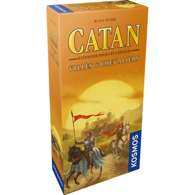 Extension Catan - Villes et Chevaliers 5/6 Joueurs - En quête de jeux Extension Catan - Villes et Chevaliers 5/6 Joueurs - En quête de jeux