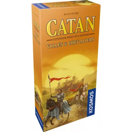 Extension Catan - Villes et Chevaliers 5/6 Joueurs - En quête de jeux