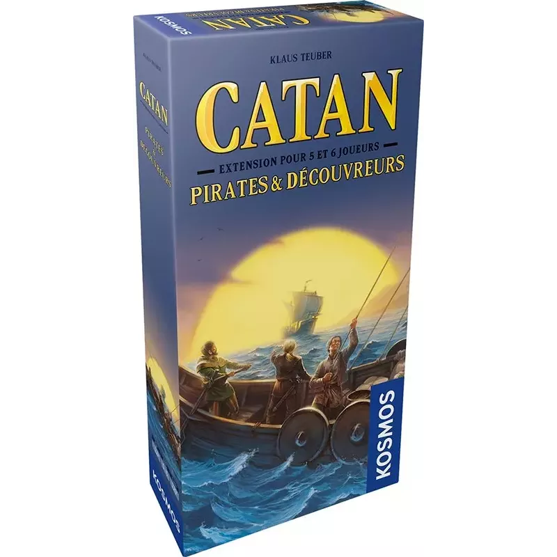 Jeu de plateau stratégique - Catan Pirates et Découvreurs 5/6 joueurs (Ext) - En quête de jeux Jeu de plateau stratégique - Catan Pirates et Découvreurs 5/6 joueurs (Ext) - En quête de jeux