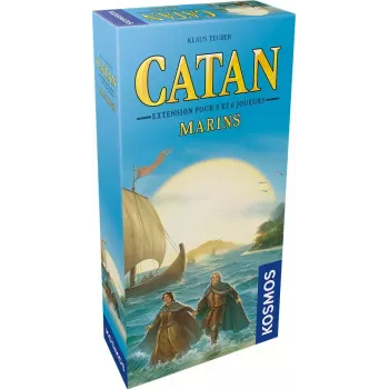 Jeu de plateau stratégique - Catan - Marins 5/6 joueurs (Ext) - En quête de jeux