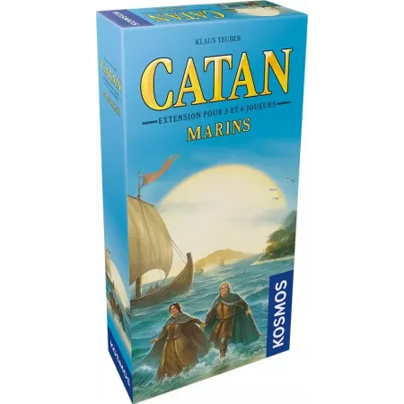 Jeu de plateau stratégique - Catan - Marins 5/6 joueurs (Ext) - En quête de jeux