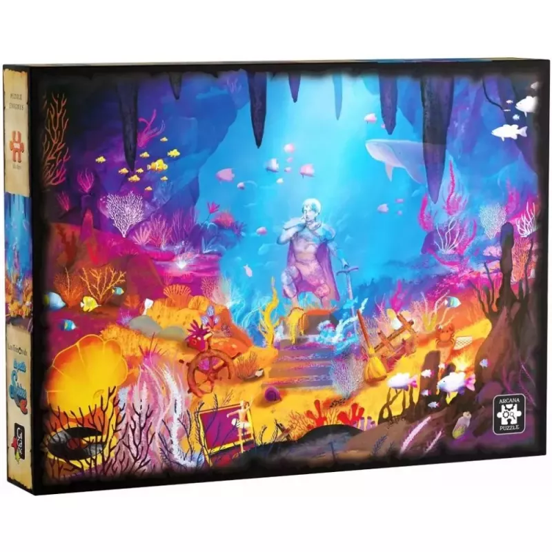 Puzzle énigmes - Les trésors de la petite sirène - Arcana Puzzle - En quête de jeux