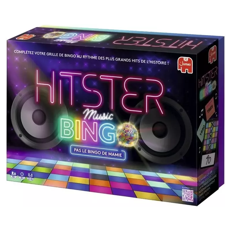 Jeu d'ambiance - Hitster Music Bingo - En quête de jeux