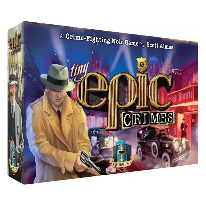 Jeu d'enquête - Tiny Epic Crimes - En quête de jeux Jeu d'enquête - Tiny Epic Crimes - En quête de jeux