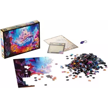 Puzzle énigmes - Le royaume de la petite sirène - Arcana Puzzle - En quête de jeux