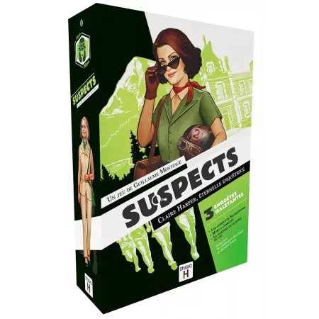 Jeu d'enquête - Suspects 2 - Claire Harper, éternelle enquêtrice - En quête de jeux