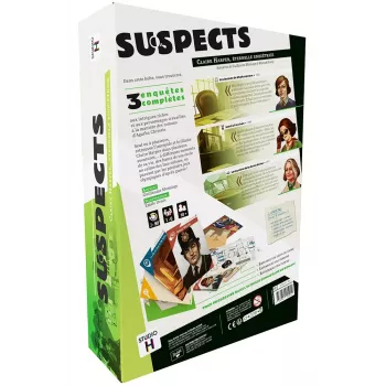 Jeu d'enquête - Suspects 2 - Claire Harper, éternelle enquêtrice - En quête de jeux