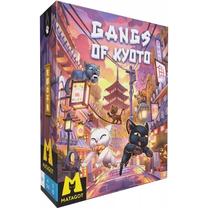 Jeu de carte Gangs of Kyoto - En Quête de Jeux
