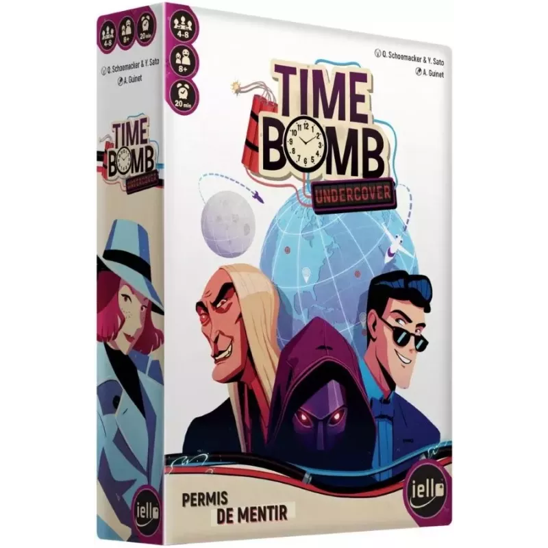 Jeu d'ambiance - Time Bomb : Undercover - En quête de jeux