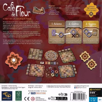 Jeu stratégique - Café de Fleur - En Quête de Jeux