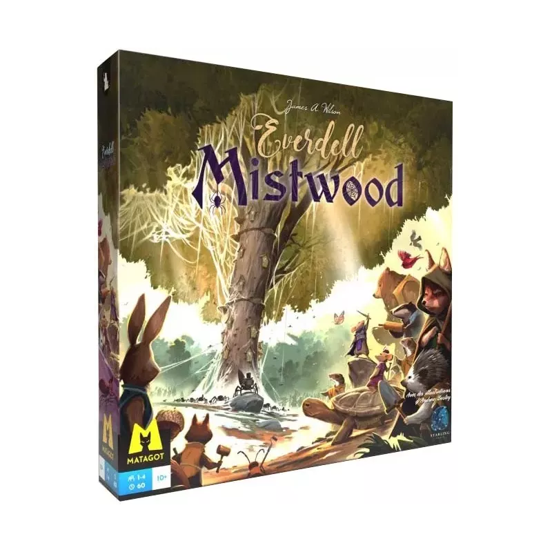 Extension pour le jeu Everdell - Mistwood - En Quête de Jeux Extension pour le jeu Everdell - Mistwood - En Quête de Jeux