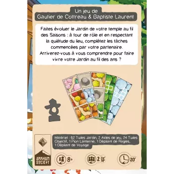 Jeu 2 joueurs - Niwashi - En quête de jeux