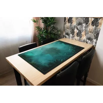 Tapis de jeu - Forest Meeple (60x100cm) - En quête de jeux