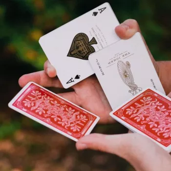 Jeu de cartes - Theory 11 - Monarchs Rouge - En quête de jeux