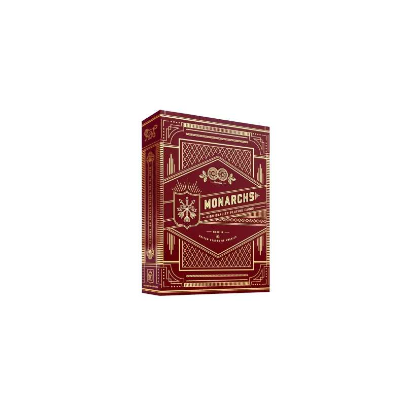 Jeu de cartes - Theory 11 - Monarchs Rouge - En quête de jeux