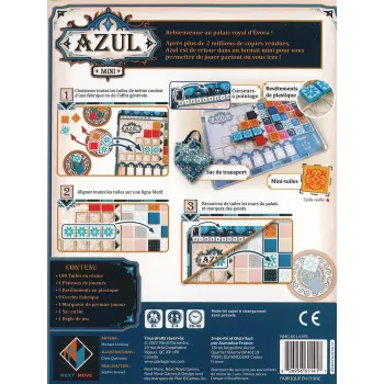 Azul Mini | Jeu de stratégie abstrait compact