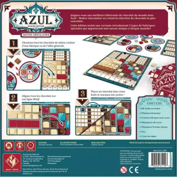 Jeu Azul - Maître Chocolatier - En Quête de Jeux