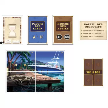 Pixel Aventures L’Île au Forban | Jeu coopératif narratif