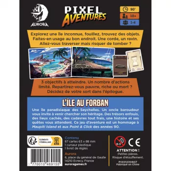 Pixel Aventures L’Île au Forban | Jeu coopératif narratif