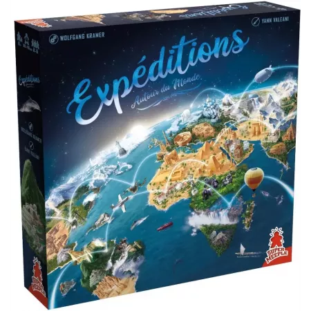 Jeu familial Expéditions Autour du Monde - En Quête de Jeux