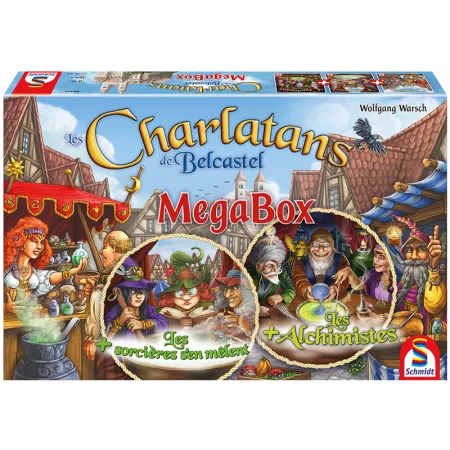 Jeu Les Charlatans de Belcastel Mégabox - En Quête de Jeux