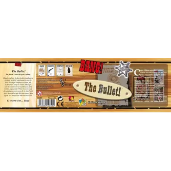 Jeu de cartes/bluff Bang ! The Bullet édition - En Quête de Jeux