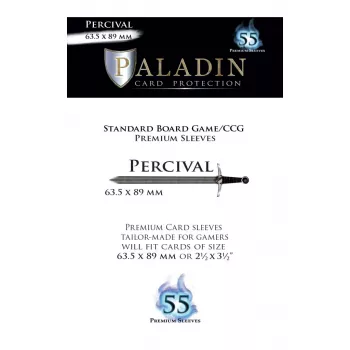 Sleeves Paladin Percival 63,5x89mm | Protège-cartes