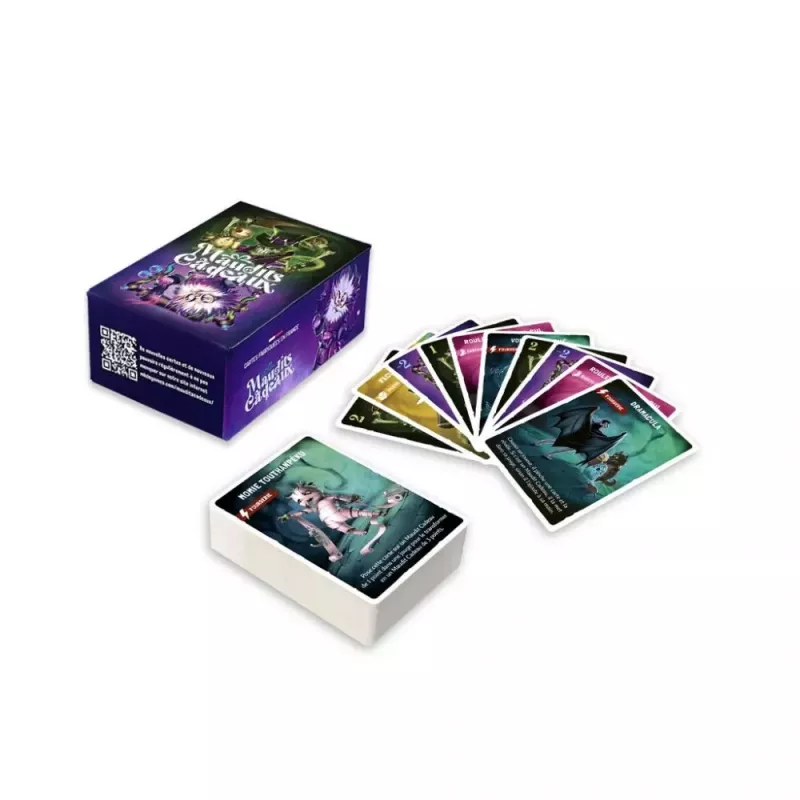 Jeu de cartes Maudits Cadeaux - En Quête de Jeux