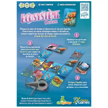Écosystème Océan | Jeu de cartes stratégique nature