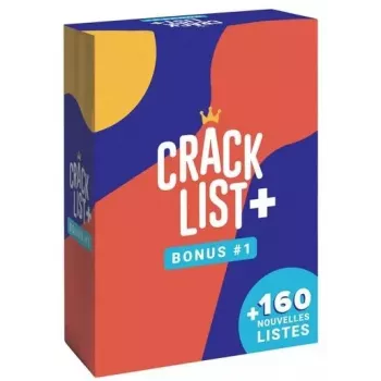 Crack List + | Jeu d’ambiance listes et rapidité