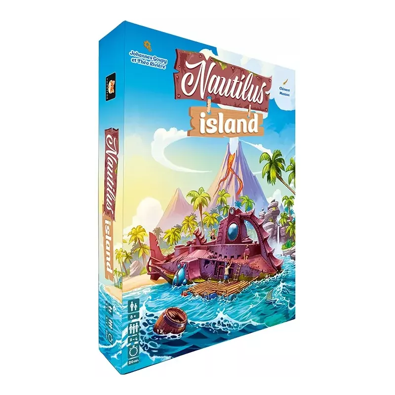 Jeu d'exploration - Nautilus Island - En quête de jeux