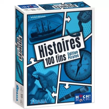 Jeu de narration - Histoires 100 Fins : Pirates - En quête de jeux