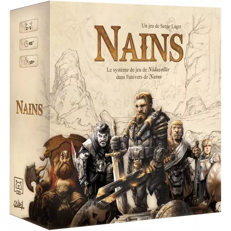 Jeu de stratégie - Nains - En quête de jeux