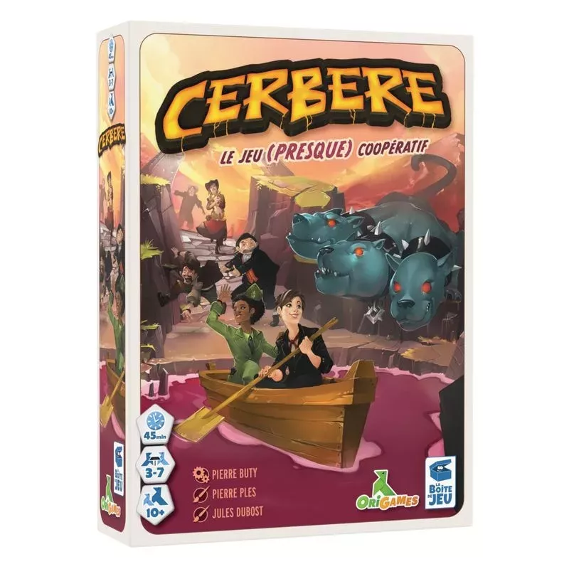 Jeu semi-coopératif - Cerbère Nouvelle version - En quête de jeux