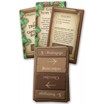 Jeu narratif - Long Story Short : Le Trésor du Capitaine Boyle - En quête de jeux