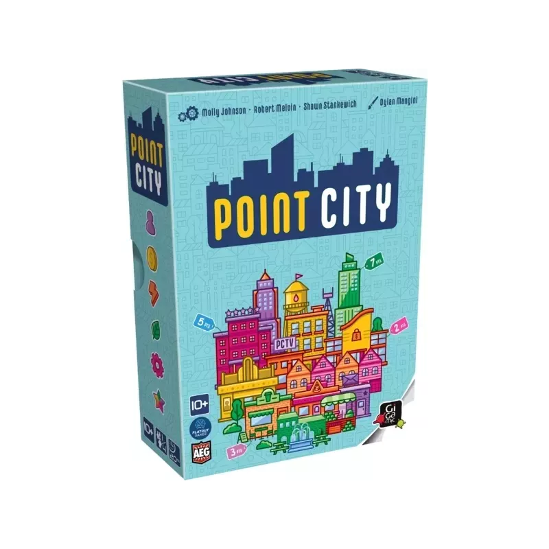 Jeu de dessin de cartes et construction - Point City - En quête de jeux