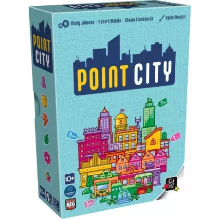 Jeu de dessin de cartes et construction - Point City - En quête de jeux