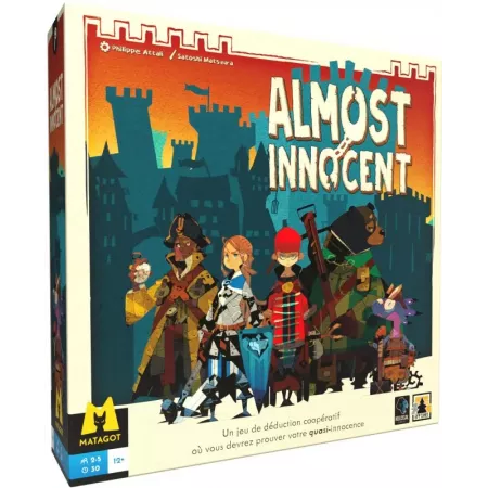 Jeu de déduction coopératif Almost Innocent - En Quête de Jeux