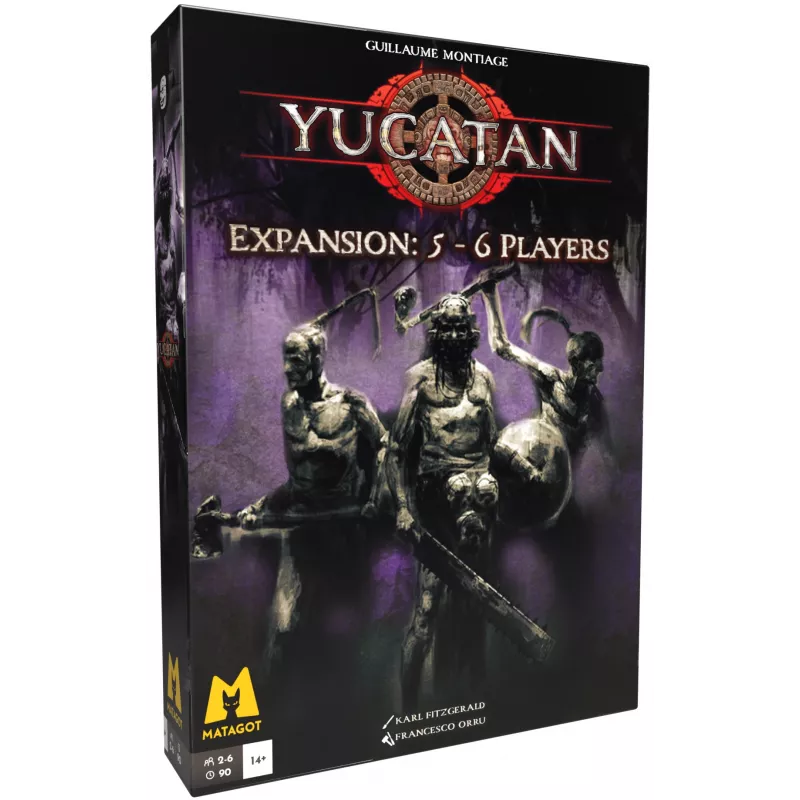 Extension 5/6 joueurs pour le jeu Yucatan - En Quête de Jeux