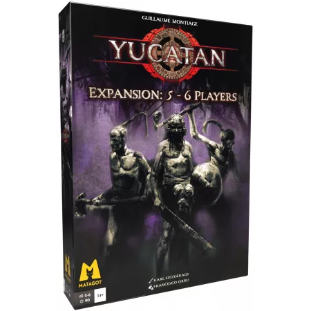 Extension 5/6 joueurs pour le jeu Yucatan - En Quête de Jeux