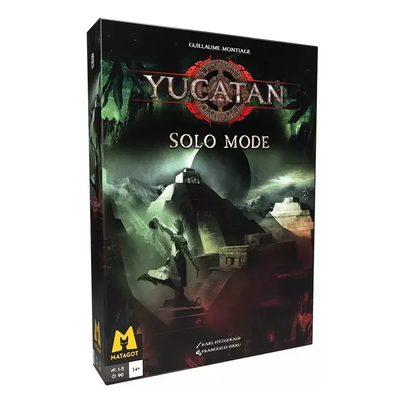 Extension Mode Solo pour le jeu Yucatan -  En Quête de Jeux