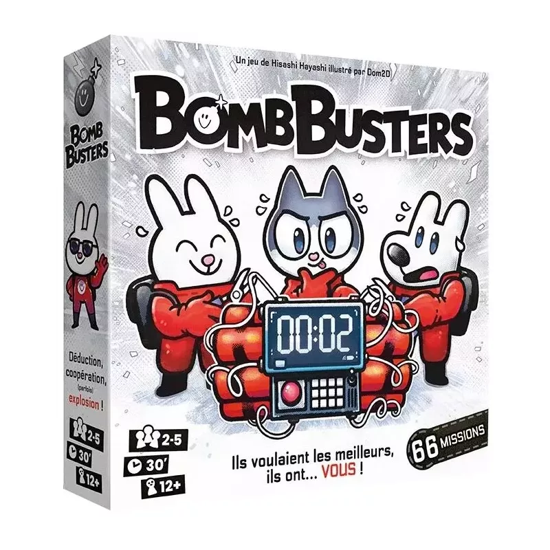 Jeu coopératif Bomb Buster - En Quête de Jeux