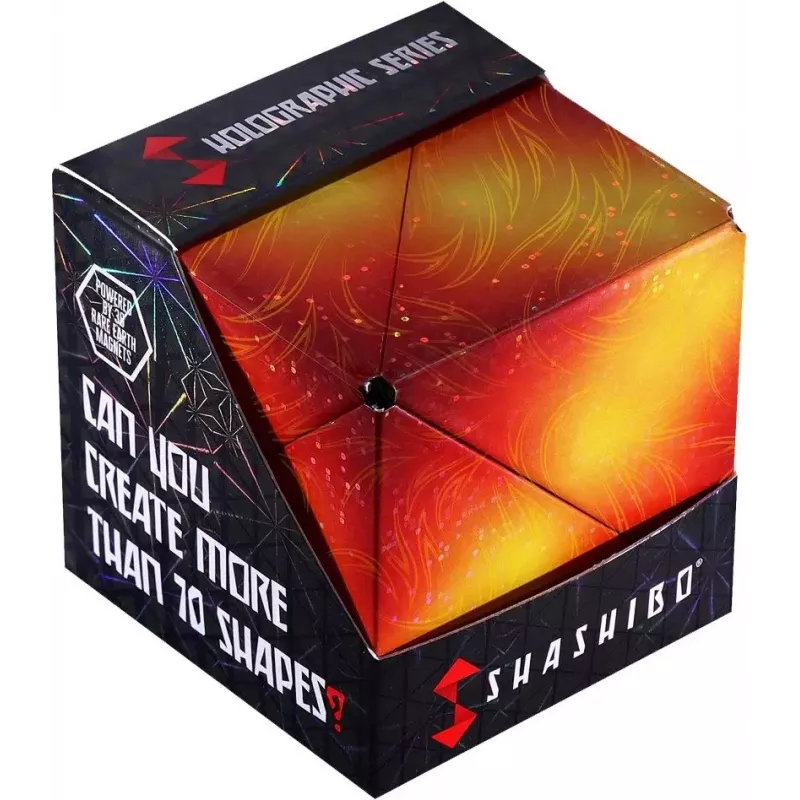 Cube puzzle - Shashibo Holographique SOLAR - En quête de jeux