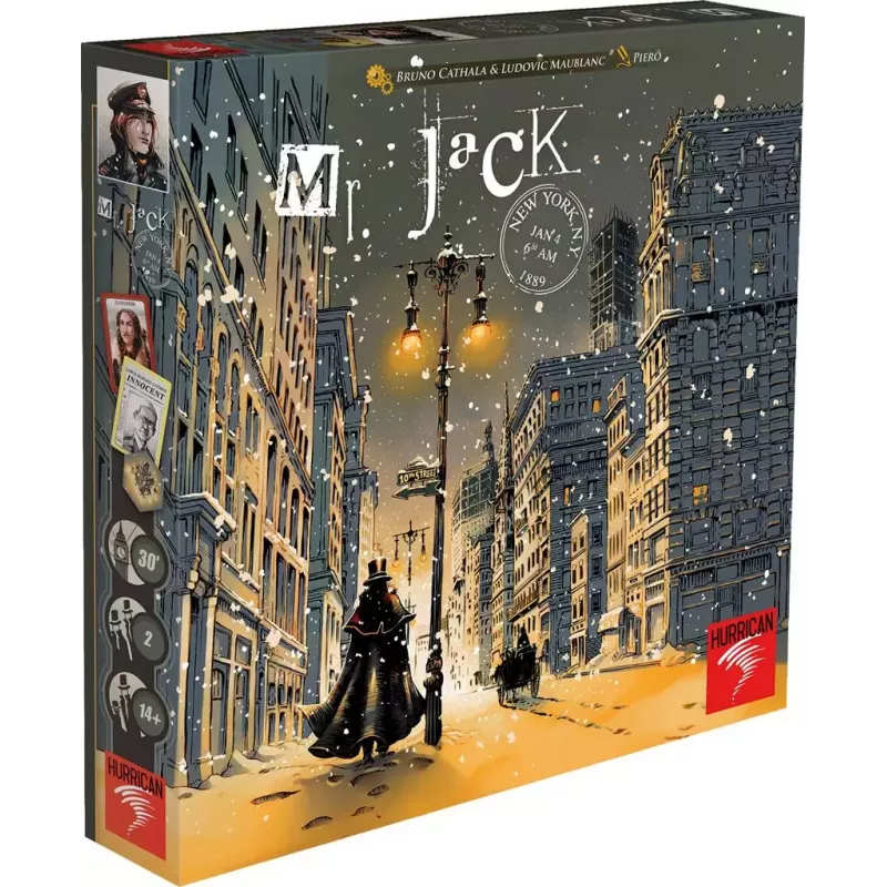 Jeu à deux joueurs - Mr Jack : New York - En quête de jeux