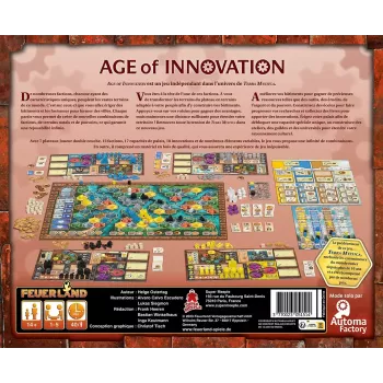 Jeu de stratégie Age Of Innovation - En quête de jeux