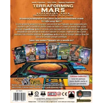 Jeu de stratégie Expédition Arès Terraforming Mars. En Quête de Jeux