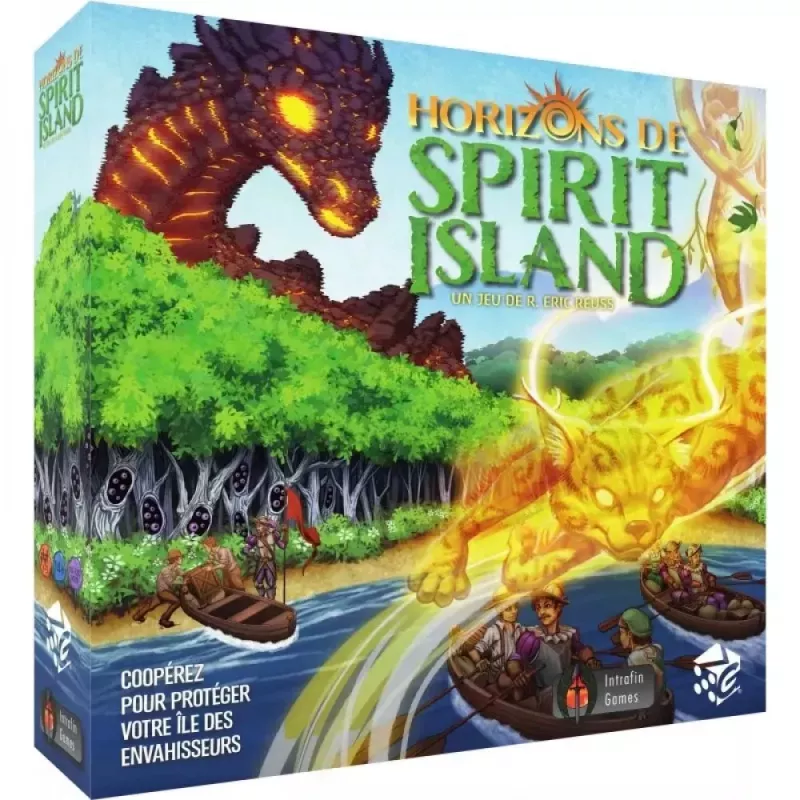 Jeu de stratégie coopératif-  Horizons de Spirit Island - En Quête de Jeux